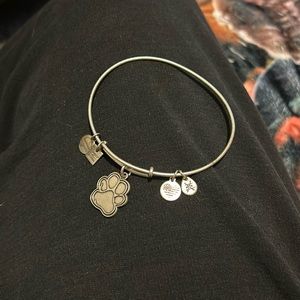 Alex and Ani dog paw charm bracelet